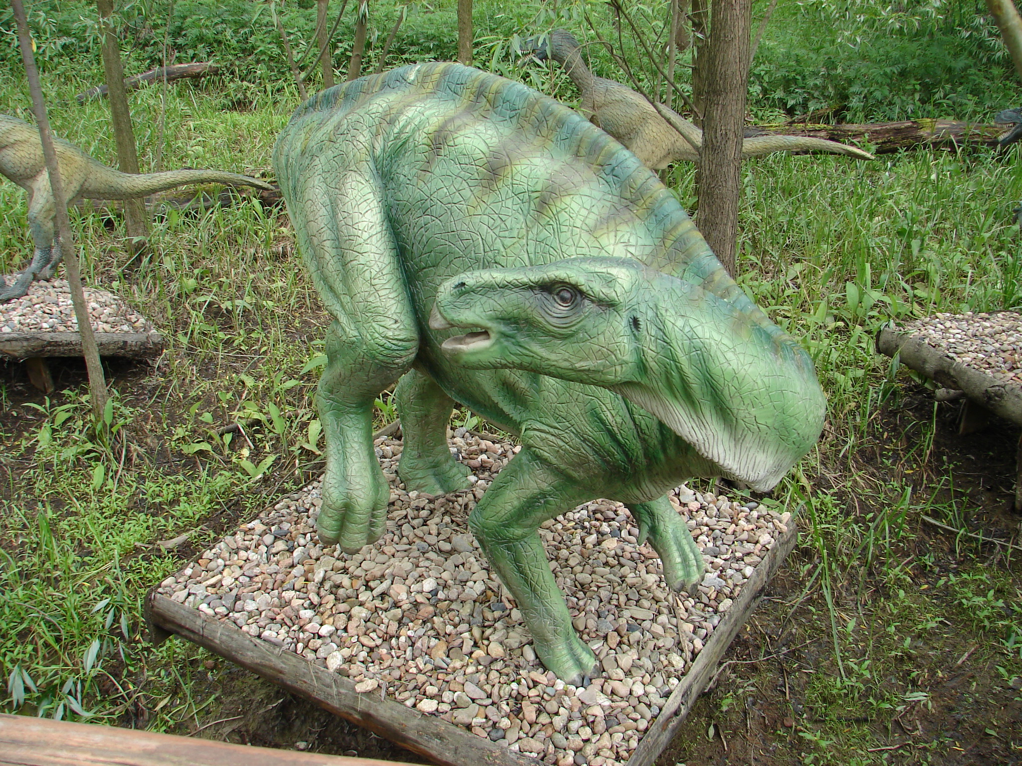 dekoracja parku rozrywki dinozaur, dinosaur theme park decoration