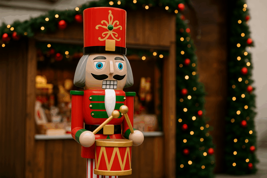 dziadki do orzechówdekoracje bożonarodzeniowe - christmas fiberglass