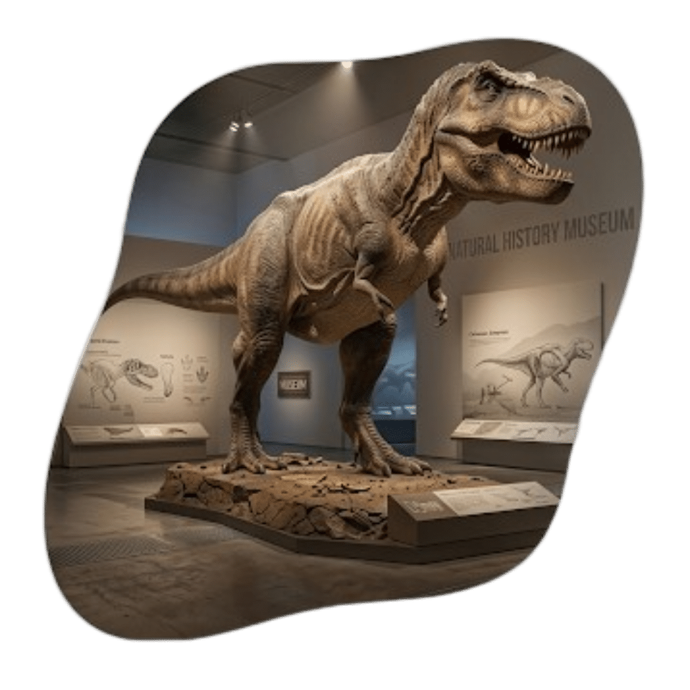 Anatomiczna makieta dinozaura T-Rex (Dinosaur Replica) w skali 1:1 dla muzeum i parku rozrywki - Producent Malpol.